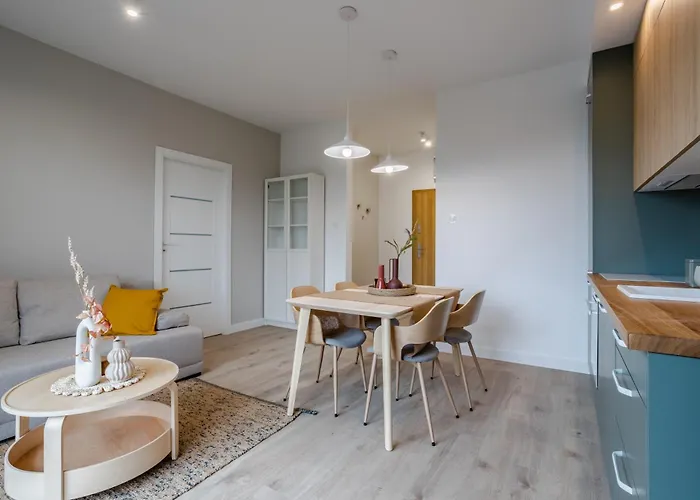 Morska Melodia Z Balkonem I Miejscem Do Pracy Zdalnej Władysławowo