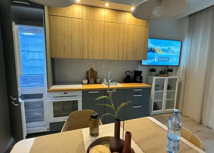 Morska Melodia Z Balkonem I Miejscem Do Pracy Zdalnej Lägenhet Władysławowo