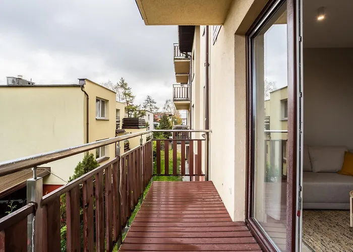 Morska Melodia Z Balkonem I Miejscem Do Pracy Zdalnej Lägenhet Władysławowo