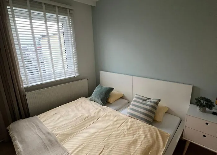 Morska Melodia Z Balkonem I Miejscem Do Pracy Zdalnej