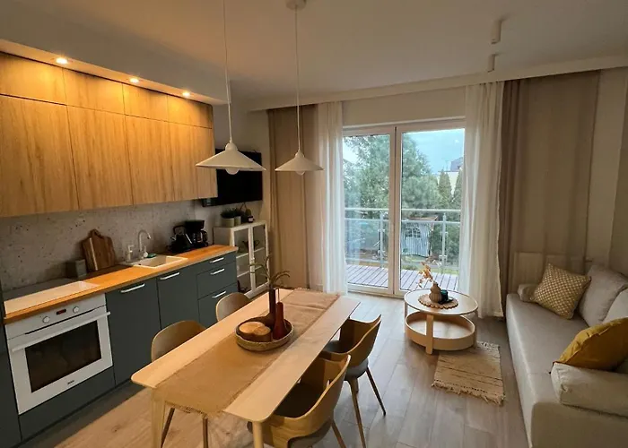 Lägenhet Morska Melodia Z Balkonem I Miejscem Do Pracy Zdalnej